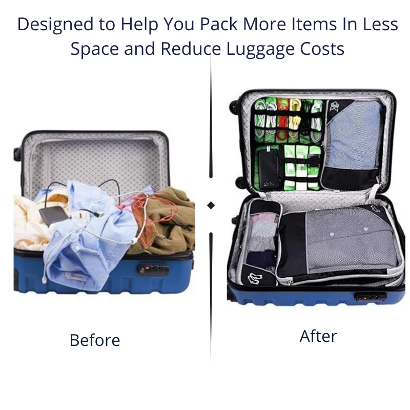 5 SETS COMPRESSION PACKING CUBES