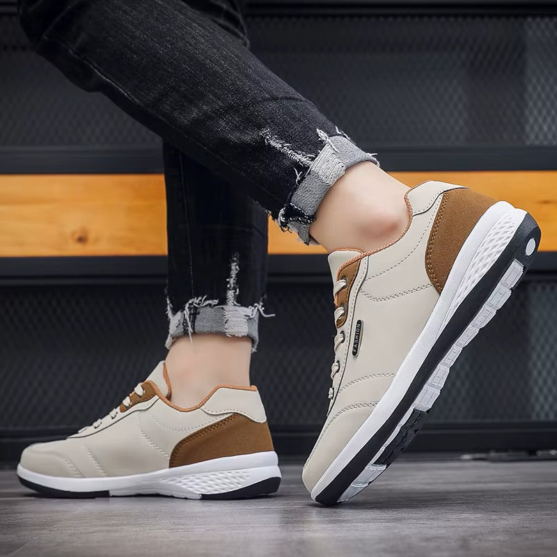 Waterproof Leather Sneakers