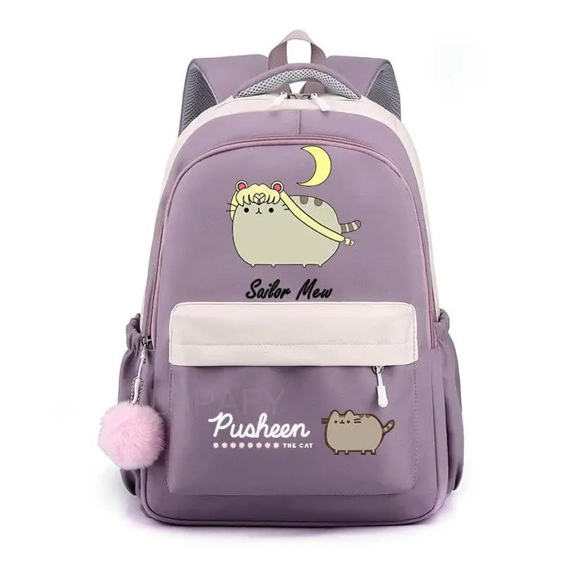 Pusheen Cat Large Backpack
