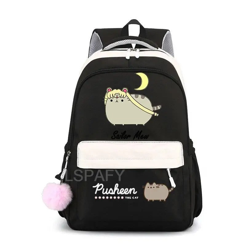 Pusheen Cat Large Backpack
