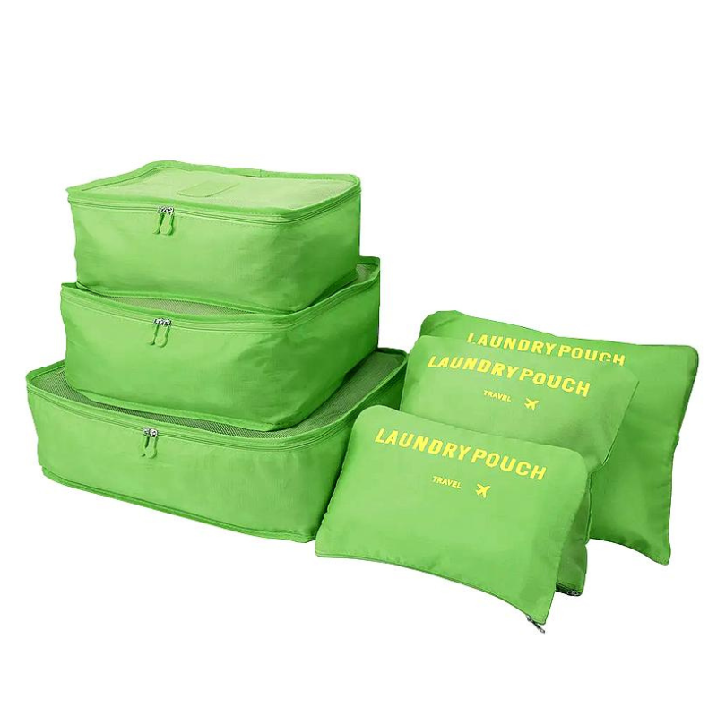 6-Piece Travel Packing Organizer Set