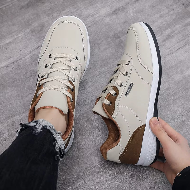 Waterproof Leather Sneakers