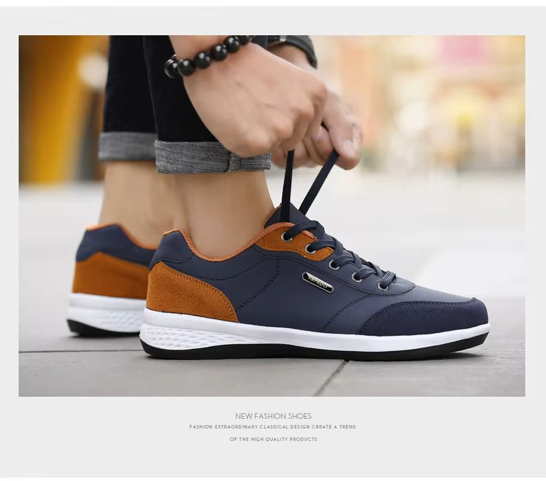 Waterproof Leather Sneakers