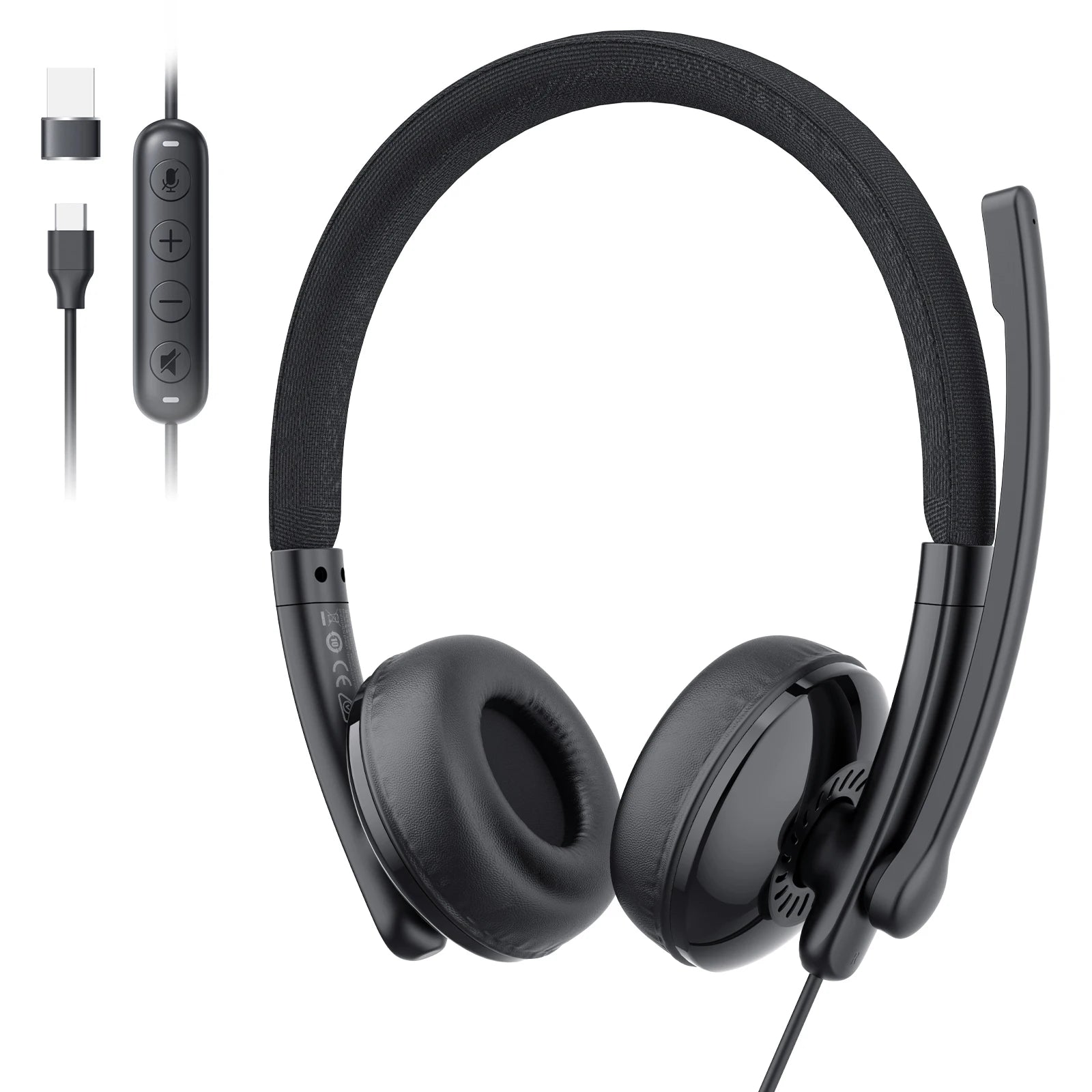 Noise-Canceling Office Headset